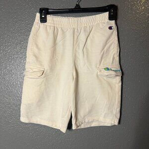 Champion Kids' French Terry Cargo Bermuda Shorts - Size Medium